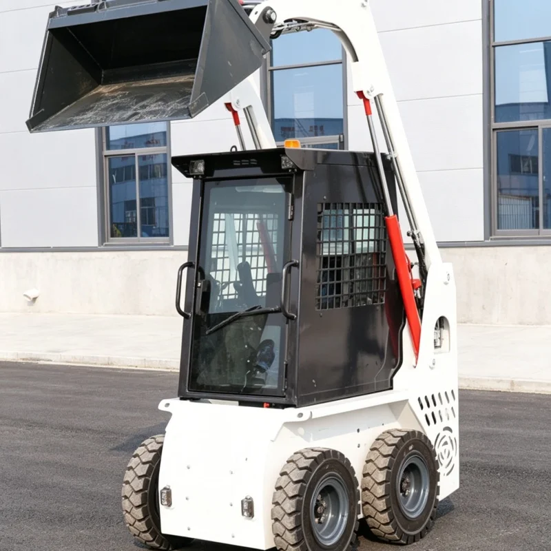 Customized Skid Steer Loader for Agriculture & Engineering, Multifunctional Skid Steer, Short-distance Transfer Skid Steer
Customized Skid Steer Loader for Agriculture & Engineering, Multifunctional Skid Steer, Short-distance Transfer Skid Steer