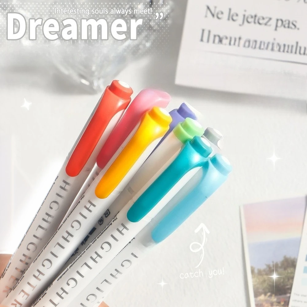15 Colors Highlighters Double Tip for Meetings Student Study Notes Painting DIY Stone Wood Art Office Stationery School Supplies
15 Colors Highlighters Double Tip for Meetings Student Study Notes Painting DIY Stone Wood Art Office Stationery School Supplies