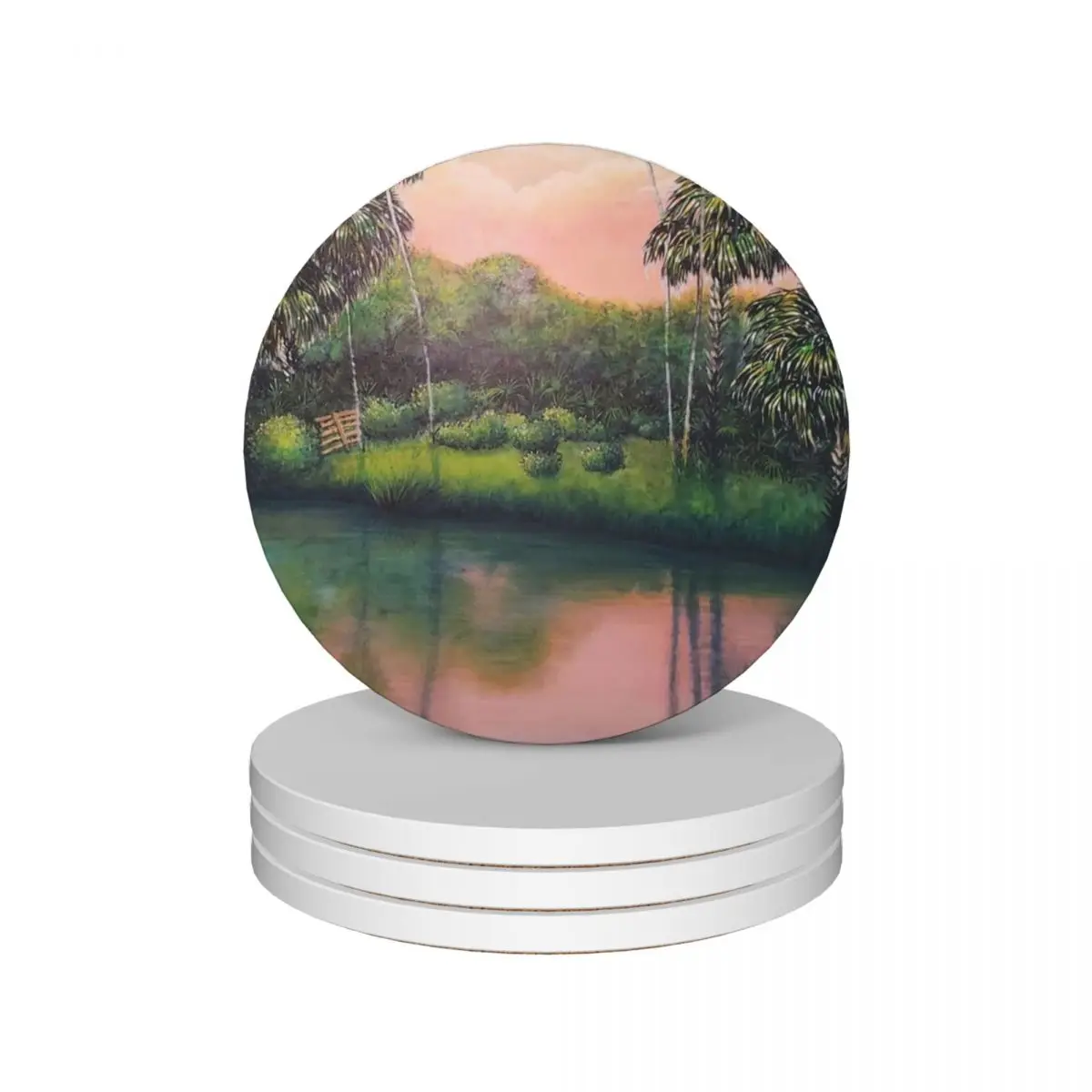 Florida Paradise Vintage Postcard Series Ceramic Coasters (Set of 4) drink set tea cup holders Coasters
Florida Paradise Vintage Postcard Series Ceramic Coasters (Set of 4) drink set tea cup holders Coasters