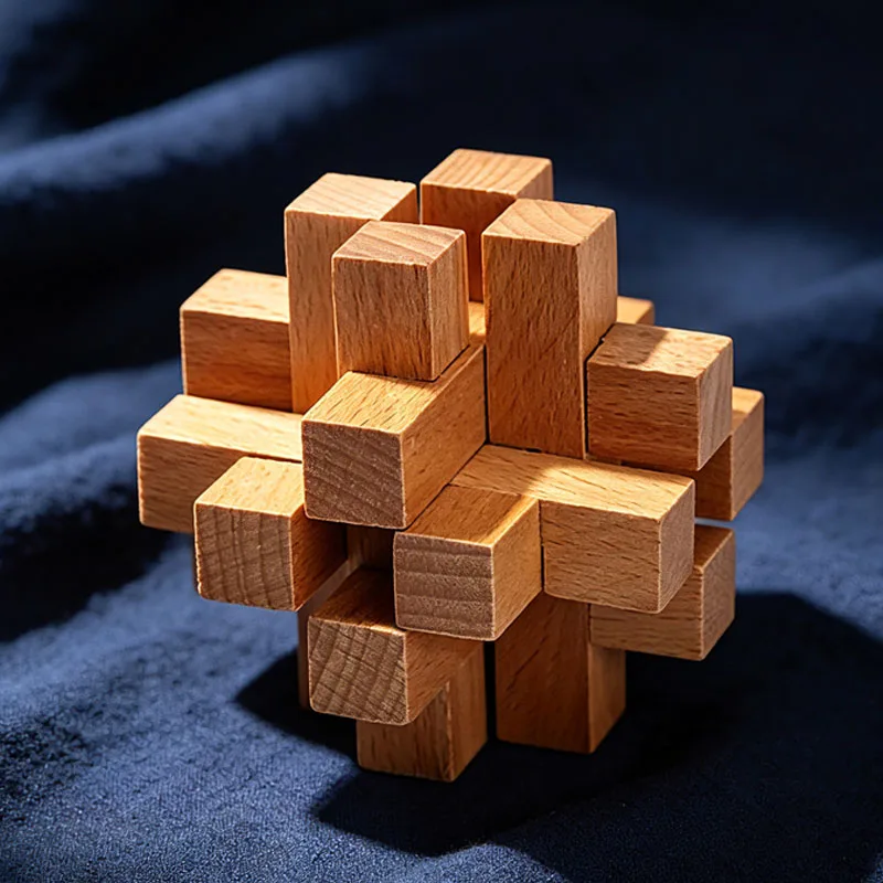 Luban Lock Twelve Column Wooden Interlocking Puzzle Cubes Difficulty Disentanglement Brain Teasers IQ Toys For Kids Adults
Luban Lock Twelve Column Wooden Interlocking Puzzle Cubes Difficulty Disentanglement Brain Teasers IQ Toys For Kids Adults