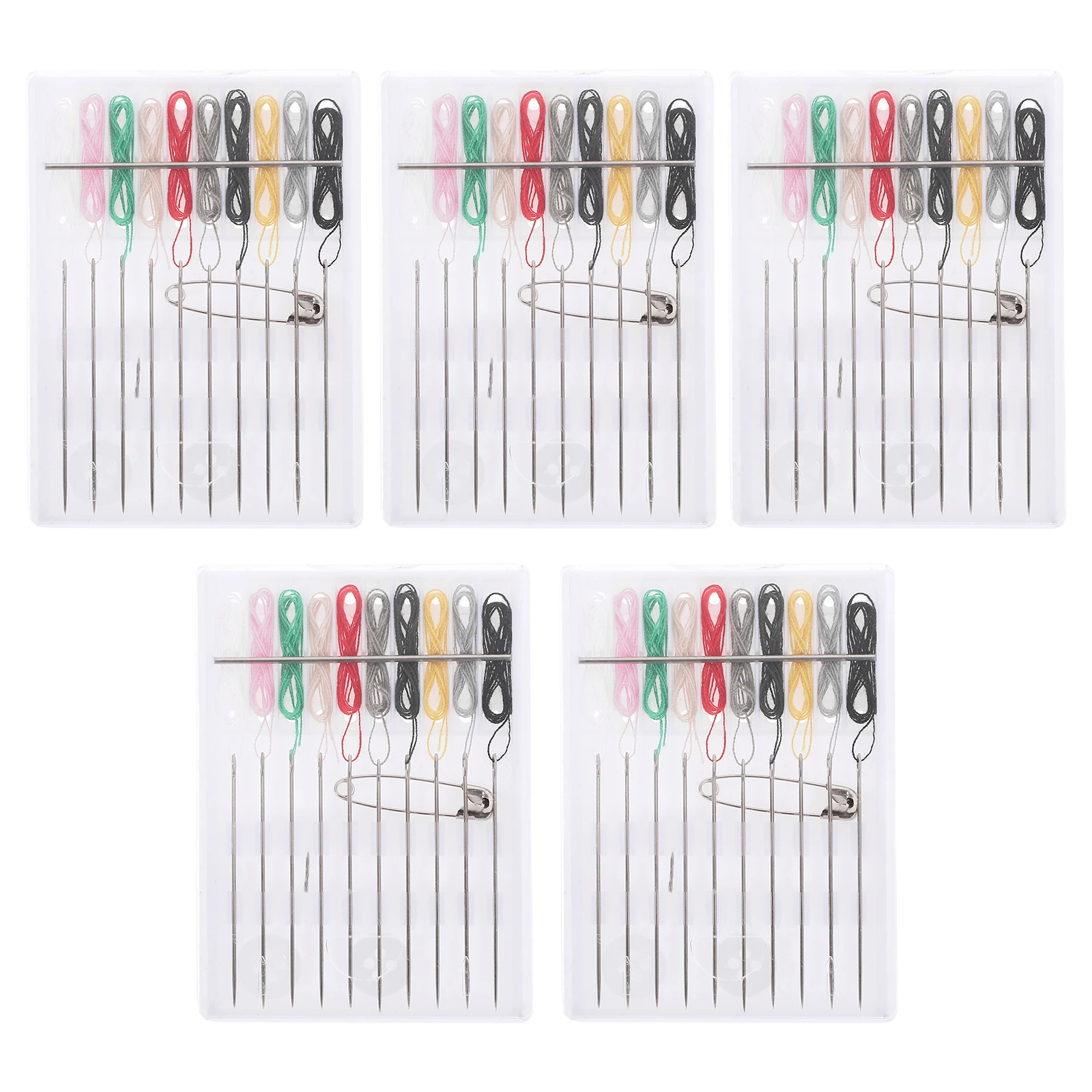5 Packs Sewing Kit Portable Hotel Amenities Travel for Home Mini Swing Thread Household
5 Packs Sewing Kit Portable Hotel Amenities Travel for Home Mini Swing Thread Household