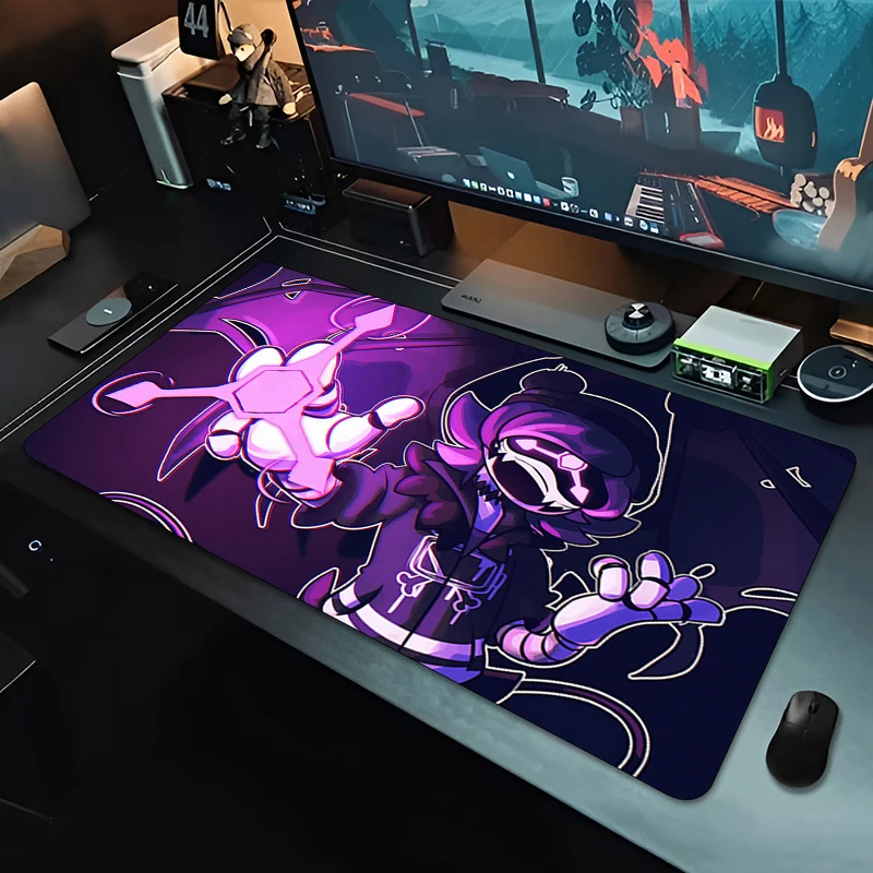Gaming Mouse Pad,Large Desk Mat,Anti-slip,Stitched Edges, Purple Robot Character Anime Print, Keyboard Pad for Gamer Home Office
Gaming Mouse Pad,Large Desk Mat,Anti-slip,Stitched Edges, Purple Robot Character Anime Print, Keyboard Pad for Gamer Home Office