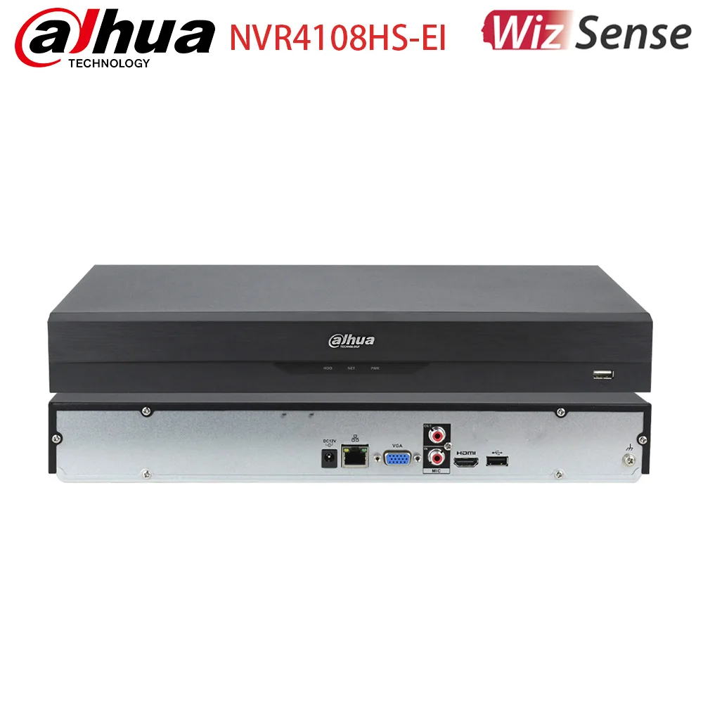 Dahua NVR4108HS-EI 8-Channel 1U 1HDD WizSense Network Video Recorder Compact Security Surveillance System
Dahua NVR4108HS-EI 8-Channel 1U 1HDD WizSense Network Video Recorder Compact Security Surveillance System