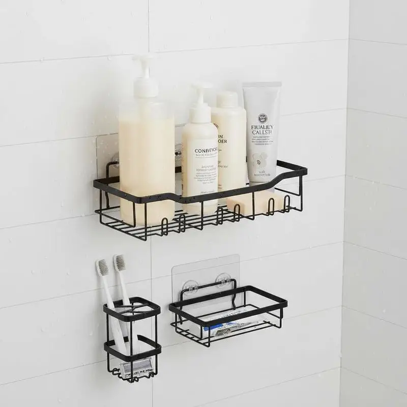 Bath Organizer Shelves 5 Pack For Bathroom Kitchen RV Camper, 40 lbs Capacity Soap Toothbrush Holder Adhesive Wall Mount High Load Storage Rack Set
Bath Organizer Shelves 5 Pack For Bathroom Kitchen RV Camper, 40 lbs Capacity Soap Toothbrush Holder Adhesive Wall Mount High Load Storage Rack Set