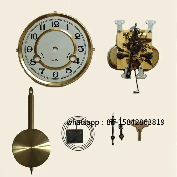 Vintage Mechanical Clock Accessories Retro Mechanical Wall Swing DIY Hand-assembled Repair Parts
Vintage Mechanical Clock Accessories Retro Mechanical Wall Swing DIY Hand-assembled Repair Parts