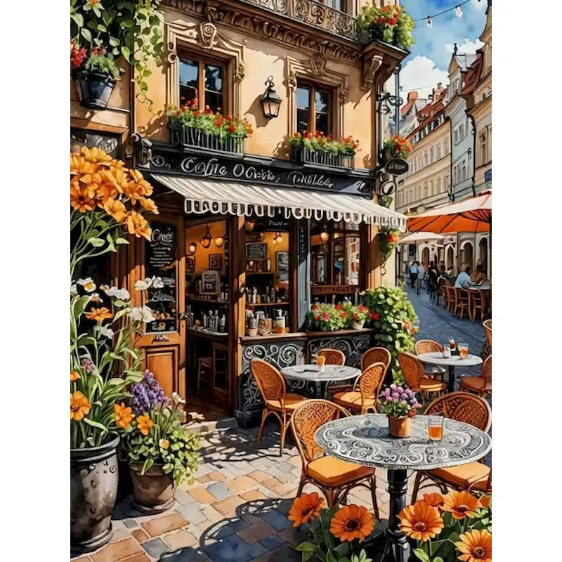 GATYZTORY Coffee Shop Painting By Numbers Adults Crafts Color by Numbers Kit Scenery Crafts Gift Home Decor Picture On Numbers
GATYZTORY Coffee Shop Painting By Numbers Adults Crafts Color by Numbers Kit Scenery Crafts Gift Home Decor Picture On Numbers