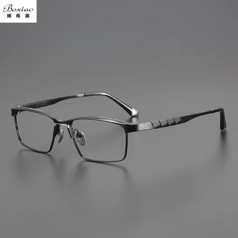 Наступательный и обороченный бионический сверхэластичный дизайн Сверхлегкая оправа из чистого титана для мужчин с большим лицом в деловом стиле для близорукости в стиле ретро
Наступательный и обороченный бионический сверхэластичный дизайн Сверхлегкая оправа из чистого титана для мужчин с большим лицом в деловом стиле для близорукости в стиле ретро