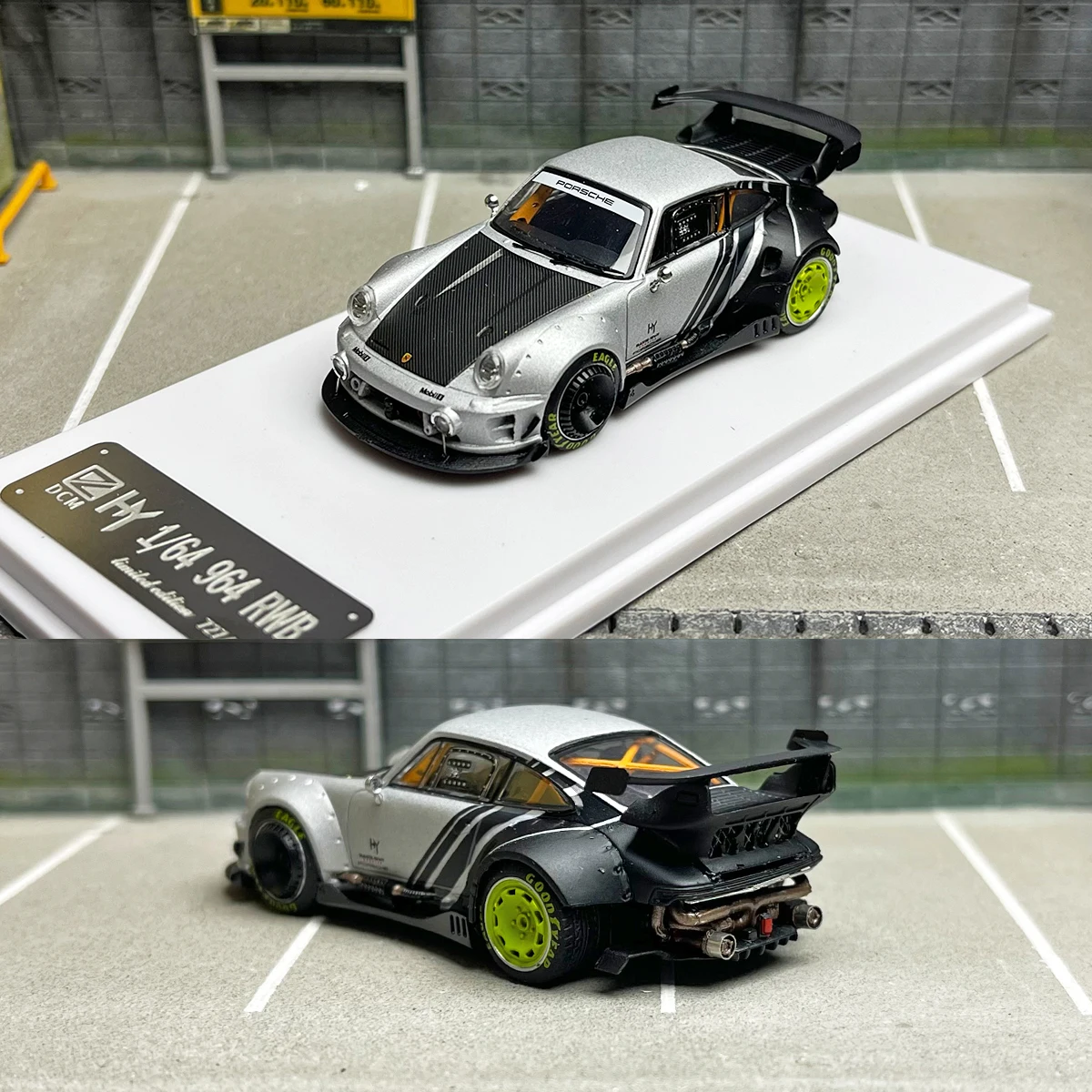 Diecast DCM 1/64 Scale Porsche RWB 964 Modified Wide-body Alloy Car Model Collectible Toy Gift Souvenir Display Ornament
Diecast DCM 1/64 Scale Porsche RWB 964 Modified Wide-body Alloy Car Model Collectible Toy Gift Souvenir Display Ornament