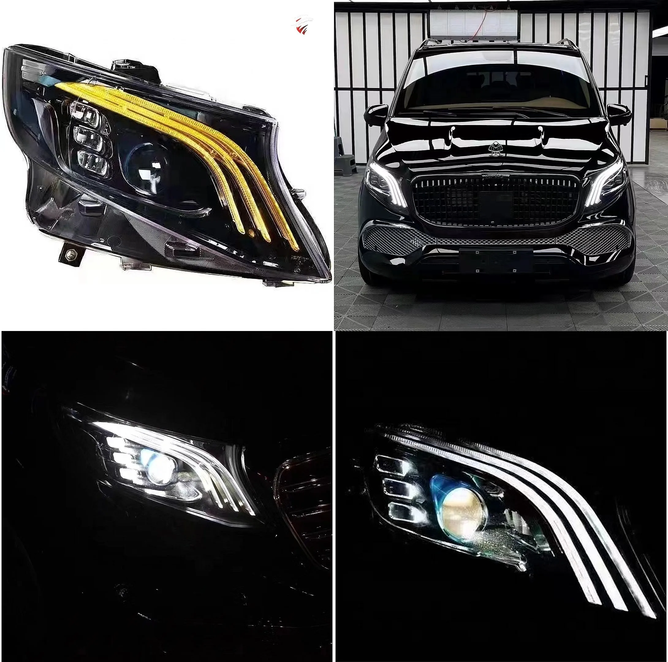 Maybach Style Head Light for Mercedes Benz Vito Metris V260 V250 V300D W447
Maybach Style Head Light for Mercedes Benz Vito Metris V260 V250 V300D W447