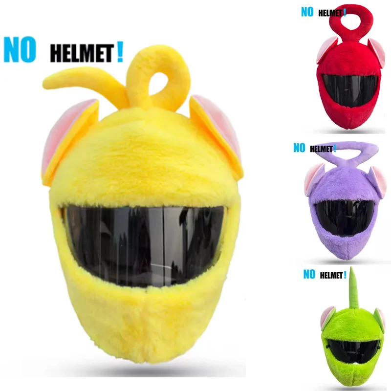 Cartoon Fluffy Plush Set For Motorcycle Full-Face Protective Case Motorbike Safety Trendy Helmet Protection Headgear Cover
Cartoon Fluffy Plush Set For Motorcycle Full-Face Protective Case Motorbike Safety Trendy Helmet Protection Headgear Cover