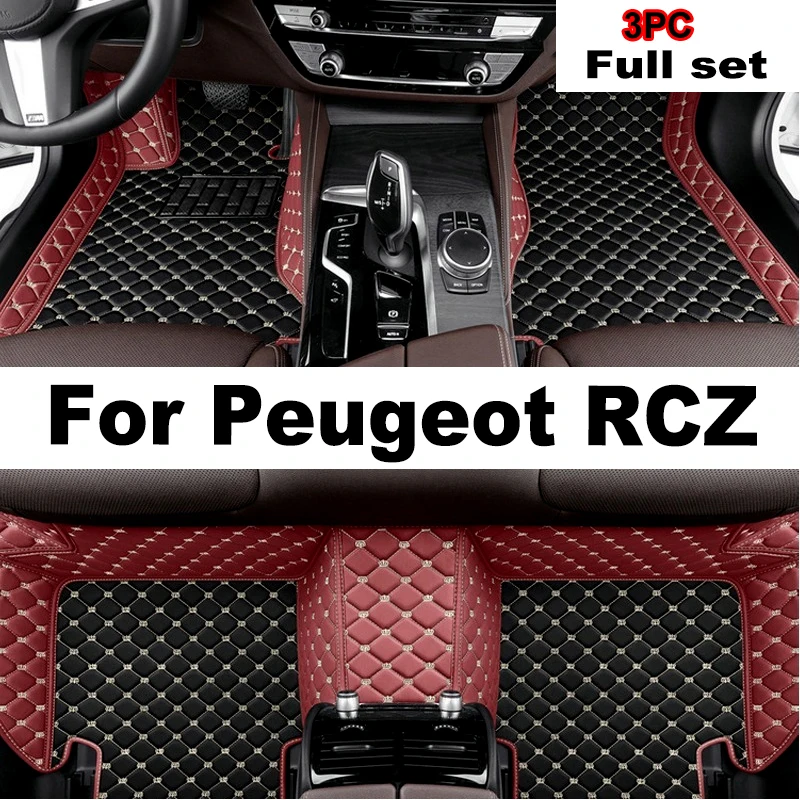 Car Floor Mats For Peugeot RCZ T75 2009~2015 Luxury Leather Mat Rugs Carpets Durable Pad Set Car Accessories Interior Parts 2010
Car Floor Mats For Peugeot RCZ T75 2009~2015 Luxury Leather Mat Rugs Carpets Durable Pad Set Car Accessories Interior Parts 2010