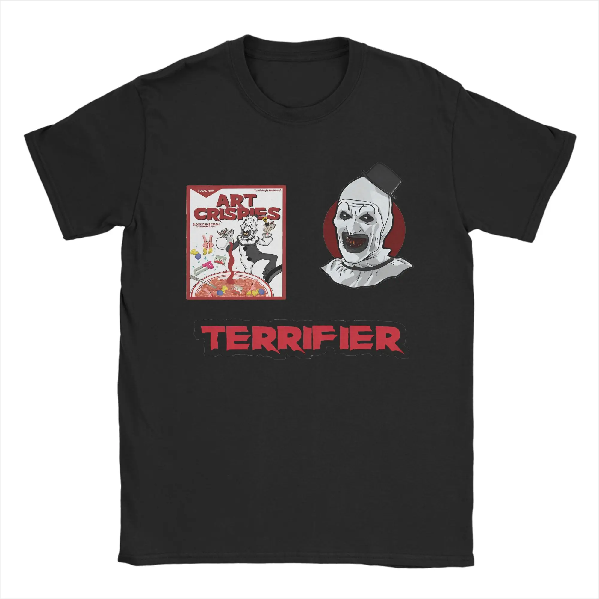 Cool Horror Terrifier Movie T-Shirt Men Round Neck Cotton T Shirts Short Sleeve Tees Printing Tops
Cool Horror Terrifier Movie T-Shirt Men Round Neck Cotton T Shirts Short Sleeve Tees Printing Tops