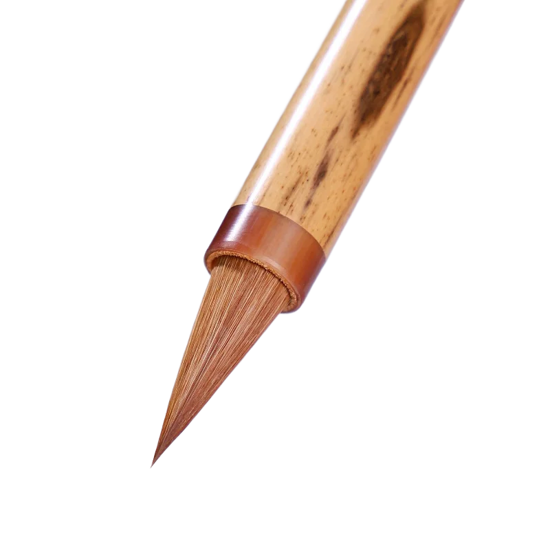 Weasel Purple Rabbit Hair Calligraphy Brush Set Small Regular Script Copying Scriptures Brush Small Running Script Writing Brush