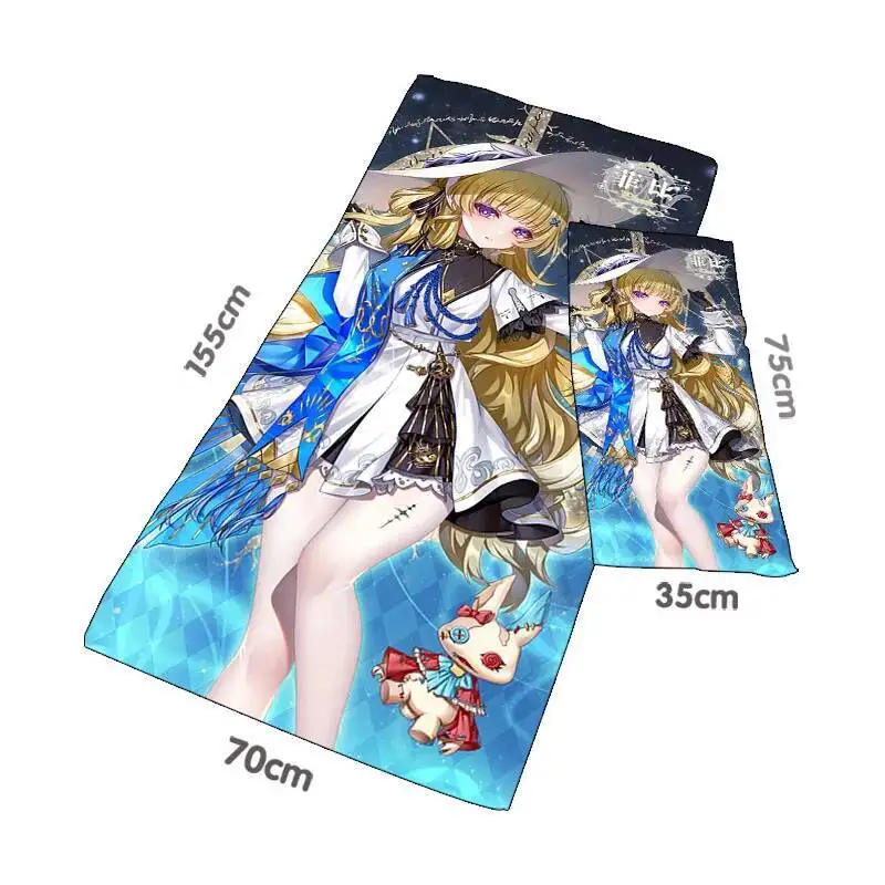 Anime GAME Wuthering Waves Phoebe Anime Otaku Cartoon Handkerchief 70X155CM Bath Towels 35X75CM Towel
Anime GAME Wuthering Waves Phoebe Anime Otaku Cartoon Handkerchief 70X155CM Bath Towels 35X75CM Towel