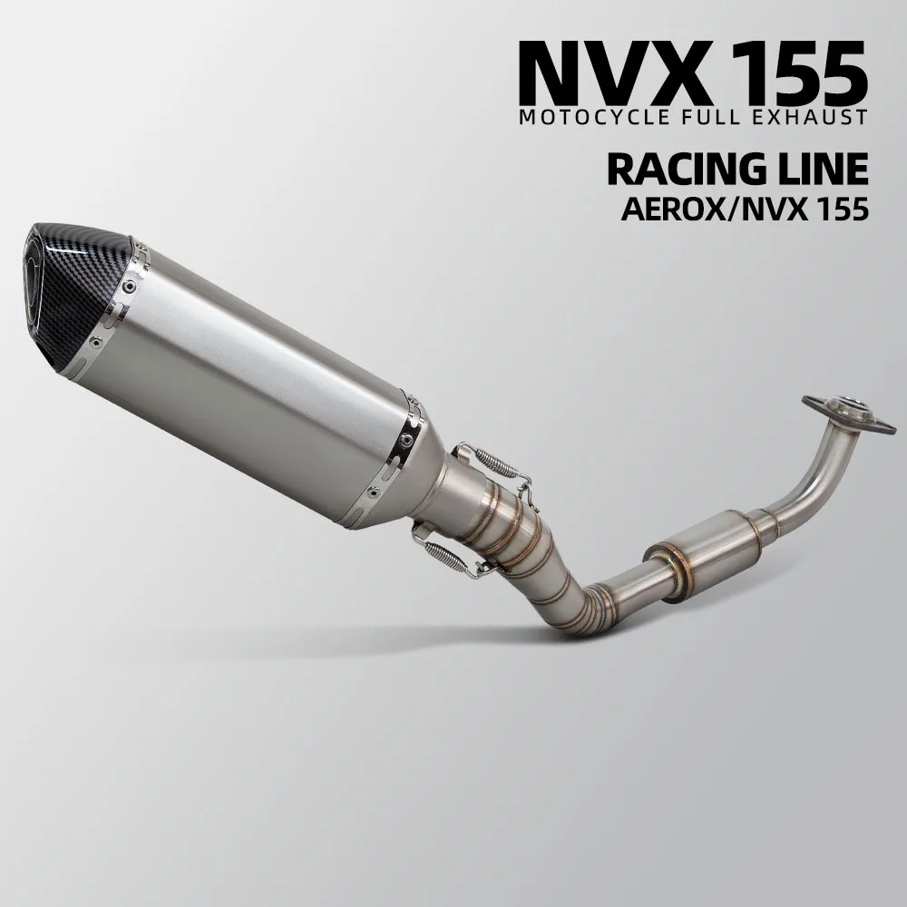 AEROX155 Exhaust Pipe For Yamaha AEROX NVX155 NVX 2016-2026 Motorcycle Escape Header Tube 370MM Muffler with DB Killer
AEROX155 Exhaust Pipe For Yamaha AEROX NVX155 NVX 2016-2026 Motorcycle Escape Header Tube 370MM Muffler with DB Killer
