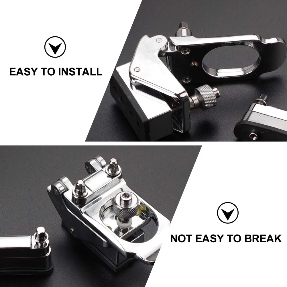 Premium Snare Drum Regulator Metal Durable Adjustable Trap Accessories Corrosion Resistant Smooth Surface Easy Install Silver
Premium Snare Drum Regulator Metal Durable Adjustable Trap Accessories Corrosion Resistant Smooth Surface Easy Install Silver