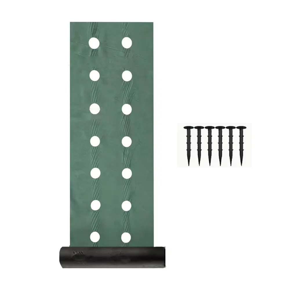 Pre-punched Holes Perforated Grass Proof Cloth Biodegradable Breathable Permeable Weed Proof Cloth UV Resistant
Pre-punched Holes Perforated Grass Proof Cloth Biodegradable Breathable Permeable Weed Proof Cloth UV Resistant