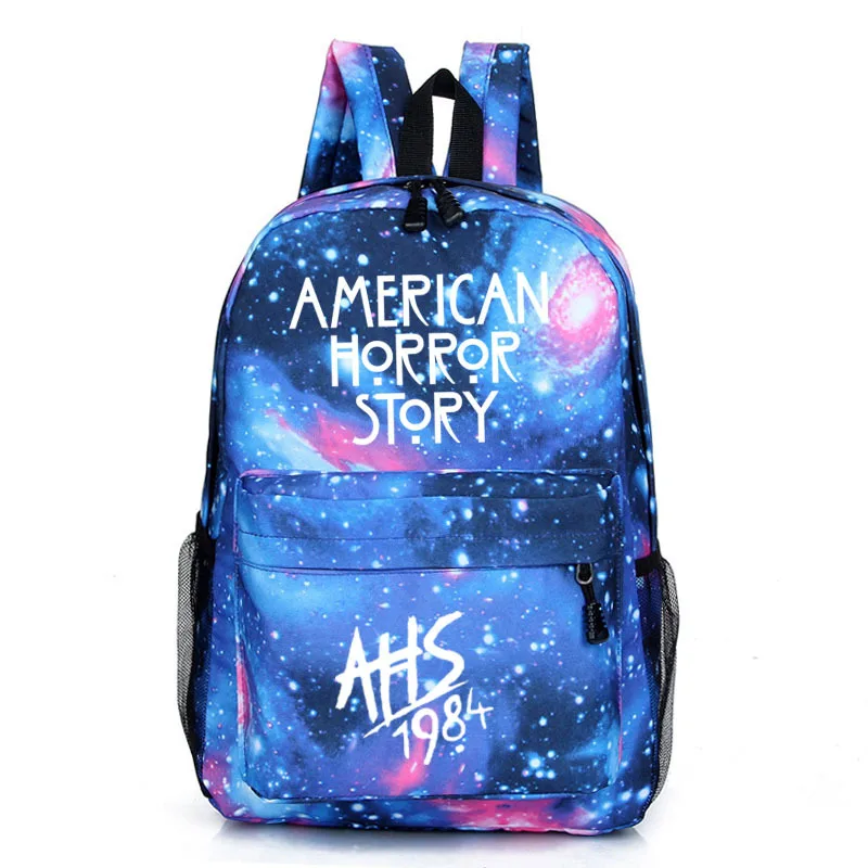 Harajuku Youthful American Horror Story Student School Bags Notebook Backpacks Printed Oxford Waterproof Boys/Girls Travel Bags
Harajuku Youthful American Horror Story Student School Bags Notebook Backpacks Printed Oxford Waterproof Boys/Girls Travel Bags
