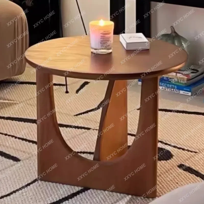X-S Wood Coffee Table Morden Corner Interior Home Living Room Decoration Wood Round Sofa Side Table Room HG
X-S Wood Coffee Table Morden Corner Interior Home Living Room Decoration Wood Round Sofa Side Table Room HG