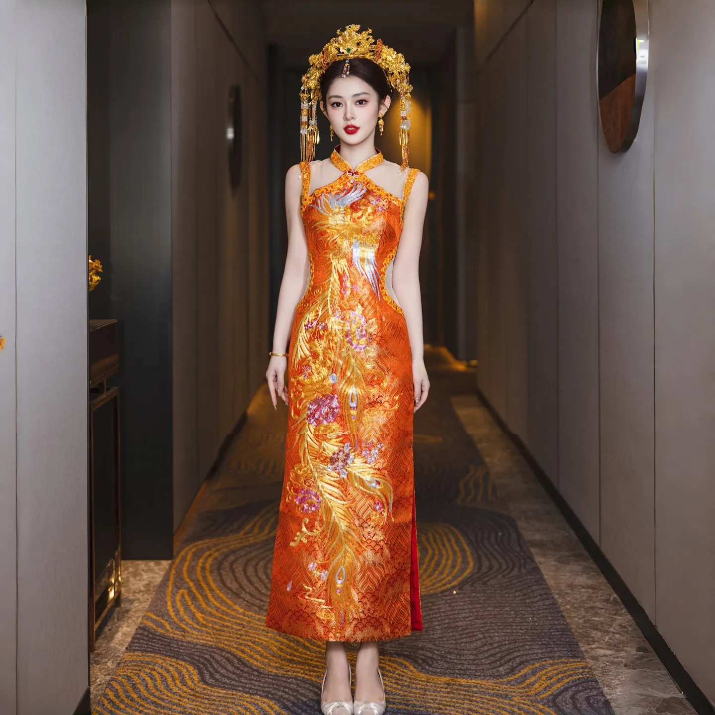 Xiuhe Clothing Qipao 2026 New Engagement Dress New Chinese Style Set Toasting Dress Dragon and Phoenix Bride Wedding Dress
Xiuhe Clothing Qipao 2026 New Engagement Dress New Chinese Style Set Toasting Dress Dragon and Phoenix Bride Wedding Dress