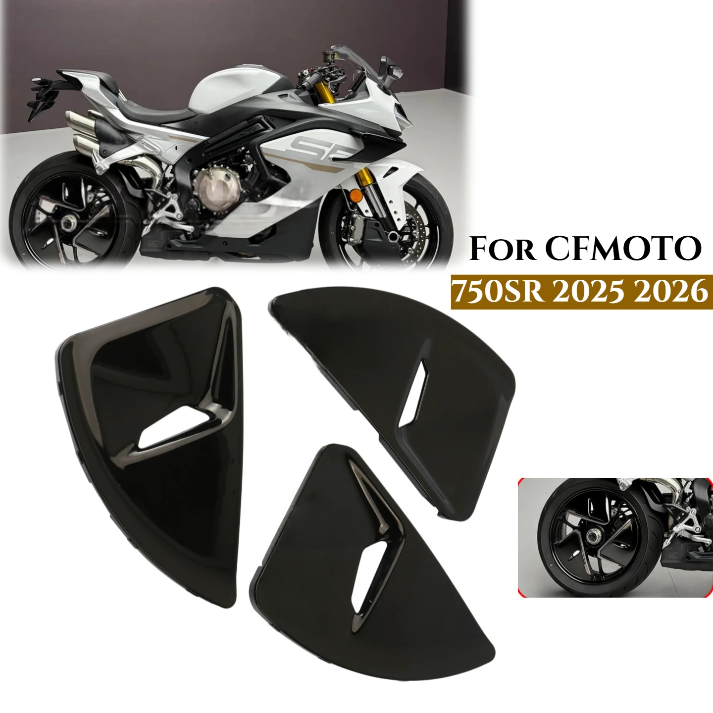 For CFMOTO 750SR 750SR-S 2025 2026 Motorcycle Rear Wheel Decorative Cover Shield Rear Wheel Hub Cover Protector 750 SR
For CFMOTO 750SR 750SR-S 2025 2026 Motorcycle Rear Wheel Decorative Cover Shield Rear Wheel Hub Cover Protector 750 SR
