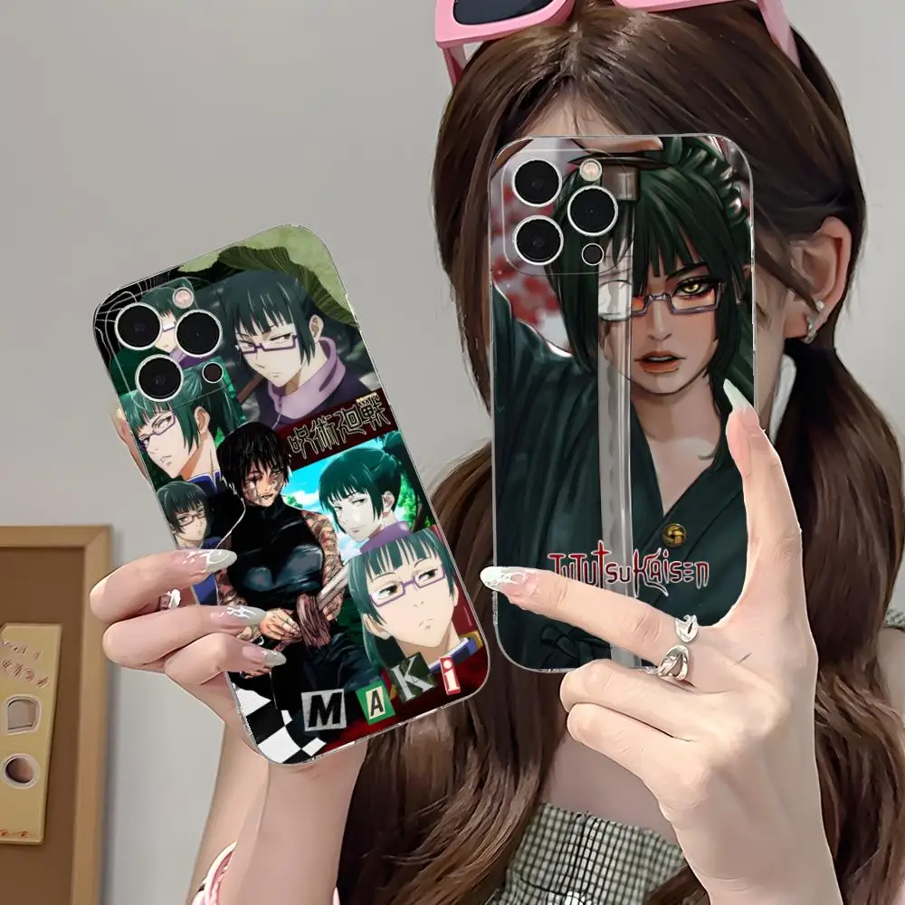 Чехол для телефона Jujutsu Kaisen Maki Zenin для iPhone 16, 15, 14, 13, 12, 11 X XR XS 8 6 Pro Max Plus Mini Clear Color Cover Pretty
Чехол для телефона Jujutsu Kaisen Maki Zenin для iPhone 16, 15, 14, 13, 12, 11 X XR XS 8 6 Pro Max Plus Mini Clear Color Cover Pretty