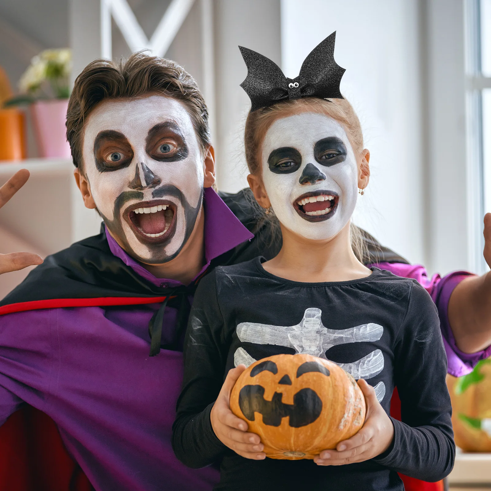 Black Simulation Bat Sequin Headband Lightweight for Easter New Year Party Hair Band Creative Headwear Hair Hoops
Black Simulation Bat Sequin Headband Lightweight for Easter New Year Party Hair Band Creative Headwear Hair Hoops