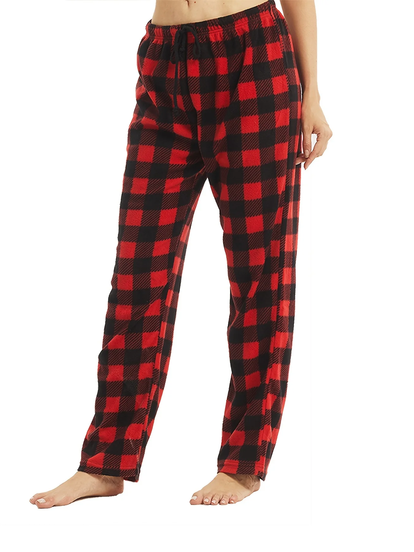 Christmas Pajama Pants for Women Fuzzy Pack Long Fleece Buffalo Plaid Pj Bottoms Soft Drawstring Lounge Sleepwear
Christmas Pajama Pants for Women Fuzzy Pack Long Fleece Buffalo Plaid Pj Bottoms Soft Drawstring Lounge Sleepwear