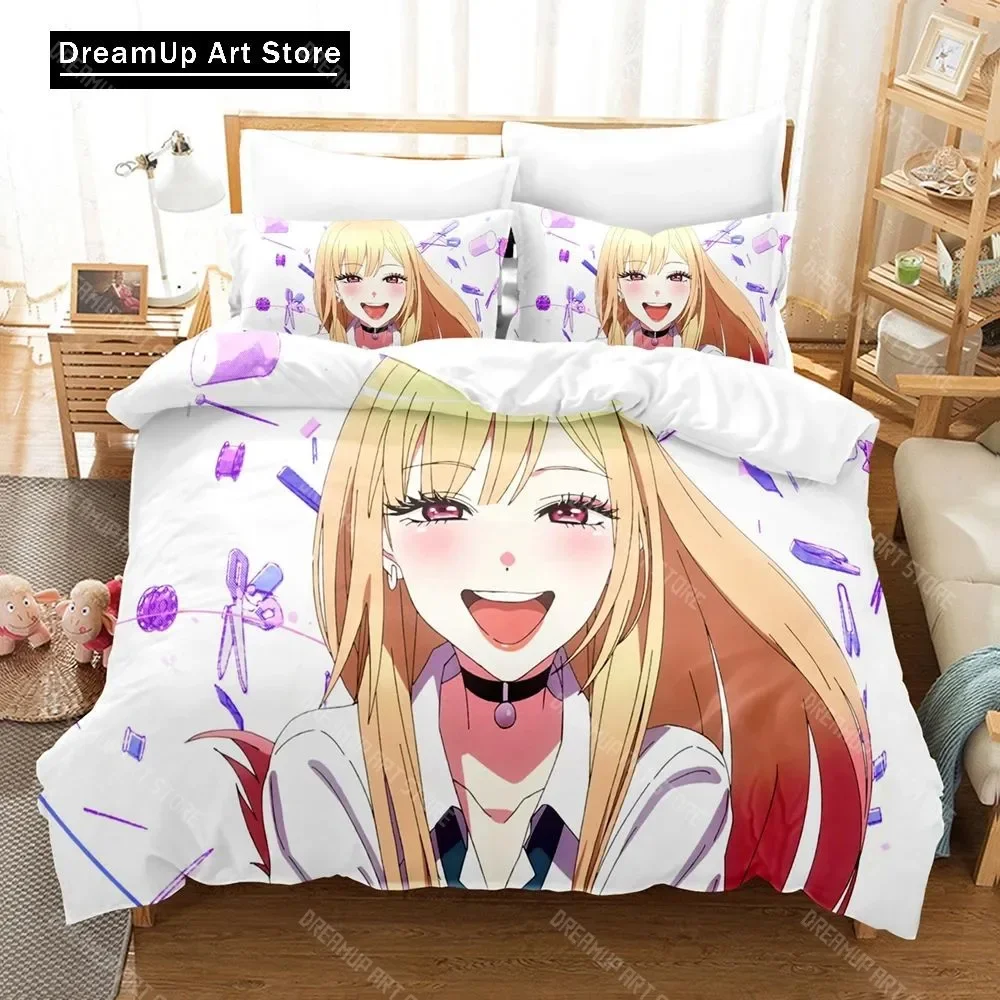 3D принт My Dress Up Darling Kitagawa Marin комплект постельного белья для мальчиков и девочек Twin Queen полноразмерное пододеяльник наволочка кровать для взрослых спальня
3D принт My Dress Up Darling Kitagawa Marin комплект постельного белья для мальчиков и девочек Twin Queen полноразмерное пододеяльник наволочка кровать для взрослых спальня