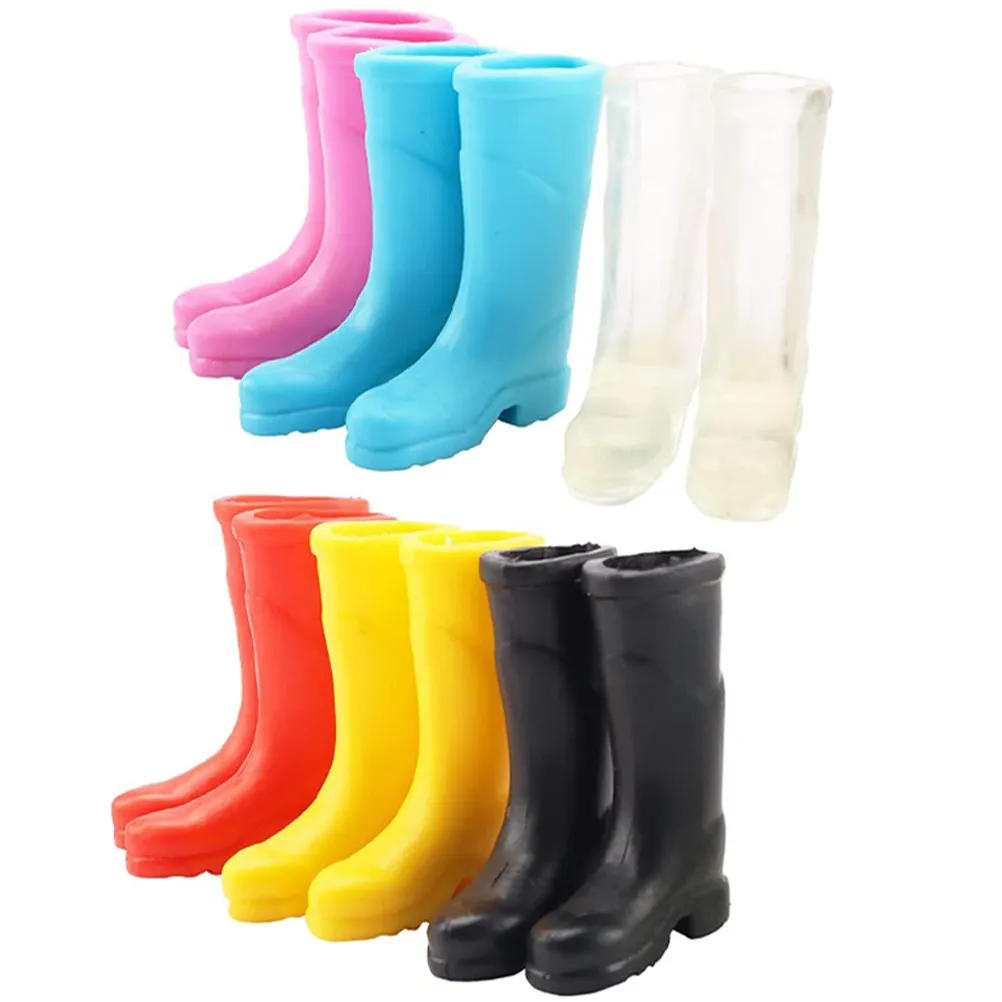 6Pairs Mini Rain Boots Exquisite Workmanship Simulation Mini House Rain Shoe Decorations Small Shoes Decor for Micro Landscape
6Pairs Mini Rain Boots Exquisite Workmanship Simulation Mini House Rain Shoe Decorations Small Shoes Decor for Micro Landscape