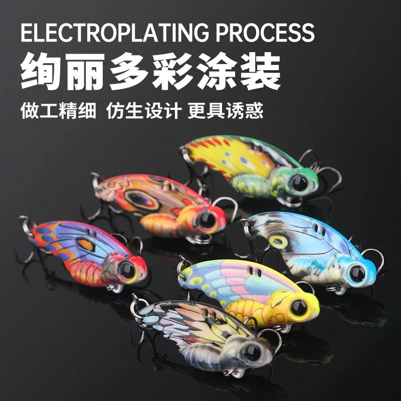 Metal VIB Ratlin Spoon Lure 43mm/55mm 8g/14g Blade Jig Bait Vibrators Cicada For Pike Perch Crappie Bass Fishing Zinc Alloy Hard
Metal VIB Ratlin Spoon Lure 43mm/55mm 8g/14g Blade Jig Bait Vibrators Cicada For Pike Perch Crappie Bass Fishing Zinc Alloy Hard