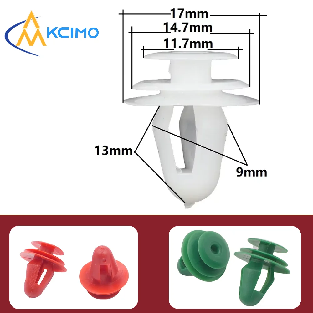 KCIMO New 50PCS 9mm Hole Universal Car Door Panel Clips Interior Trim Retainer Fastener Card Clip Rivet Auto Fixing Fastener
KCIMO New 50PCS 9mm Hole Universal Car Door Panel Clips Interior Trim Retainer Fastener Card Clip Rivet Auto Fixing Fastener