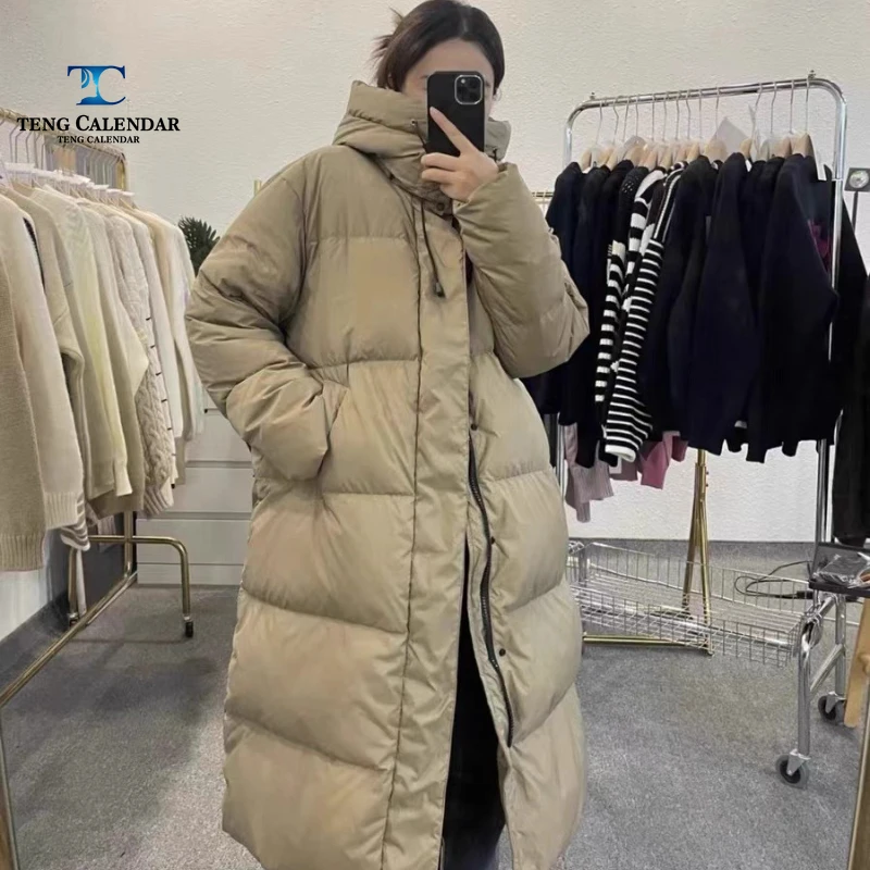 Big Duvet Down Jacket, Korean Mid To Long Knee Length Pink Loose Coat, Women's 2023 Winter New Style
Big Duvet Down Jacket, Korean Mid To Long Knee Length Pink Loose Coat, Women's 2023 Winter New Style