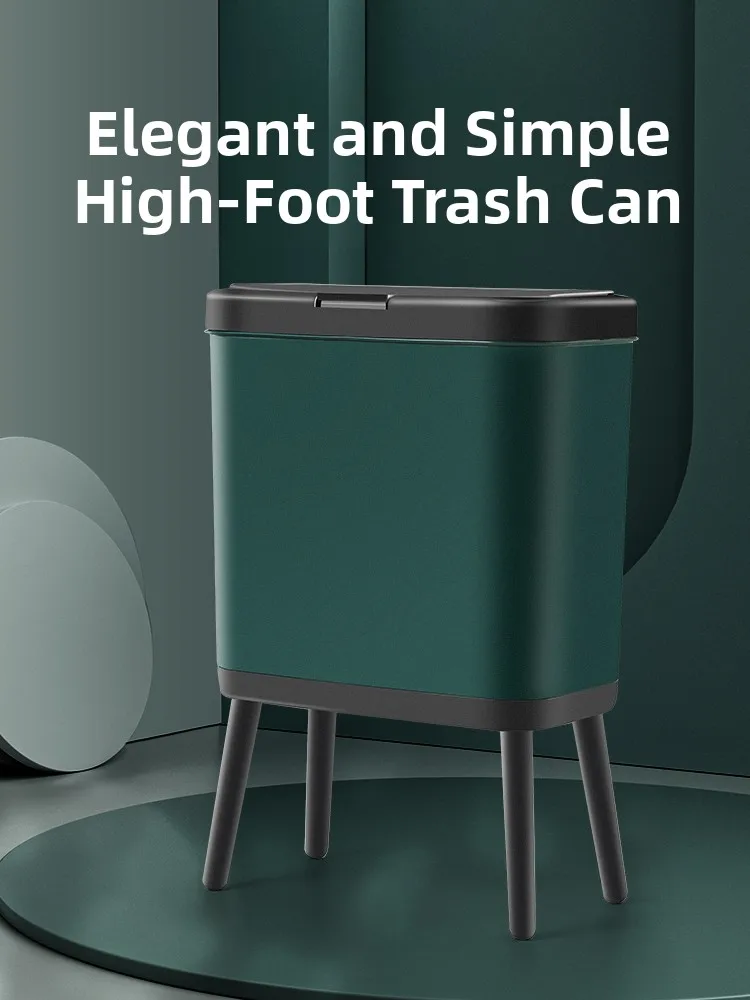 Large Capaci Kitchen Tra Can High Legged Toilet Batoom with Lid No Bending over Creative Luxury Living Room Garbage Can
Large Capaci Kitchen Tra Can High Legged Toilet Batoom with Lid No Bending over Creative Luxury Living Room Garbage Can