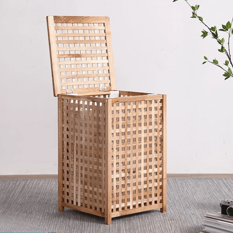 Wooden Laundry Basket with Lid, Nordic Storage Box for Small Space, Cotton Canvas Bag Snap Button, Side Table Ottoman Crate
Wooden Laundry Basket with Lid, Nordic Storage Box for Small Space, Cotton Canvas Bag Snap Button, Side Table Ottoman Crate