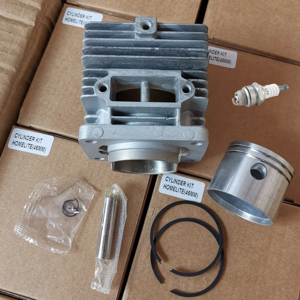 CYLINDER BLOCK PISTON KIT 46MM A69714 A6 9715 FOR HOMELITE SUPER XL XL-AO SXL-AO BIG RED BLUE X12 CHAINSAW RING PIN CLIPS ASSEMB
CYLINDER BLOCK PISTON KIT 46MM A69714 A6 9715 FOR HOMELITE SUPER XL XL-AO SXL-AO BIG RED BLUE X12 CHAINSAW RING PIN CLIPS ASSEMB