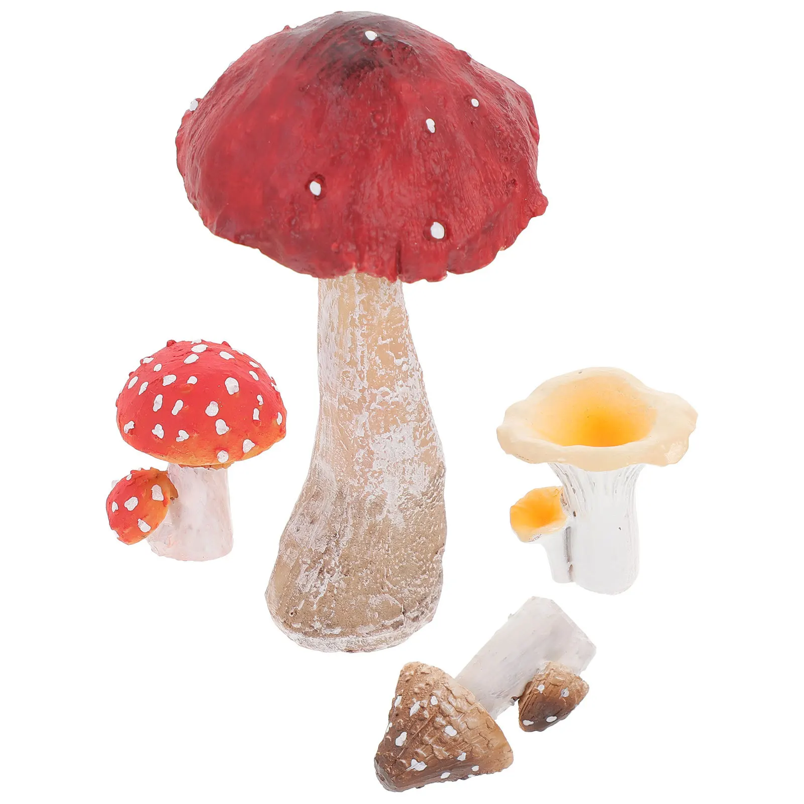 4Pcs Miniature Resin Mushroom Decoration Small Garden Scene Ornaments Tiny Mushroom Statue for Indoor Outdoor Decor
4Pcs Miniature Resin Mushroom Decoration Small Garden Scene Ornaments Tiny Mushroom Statue for Indoor Outdoor Decor