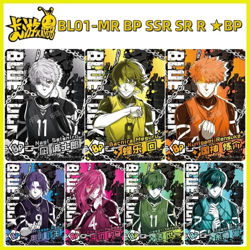 KAYOU BLUE LOCK YOU Card Star Original Stone Collection Awakening Package Limited Edition BP PR MR Anime Collection Card
KAYOU BLUE LOCK YOU Card Star Original Stone Collection Awakening Package Limited Edition BP PR MR Anime Collection Card
