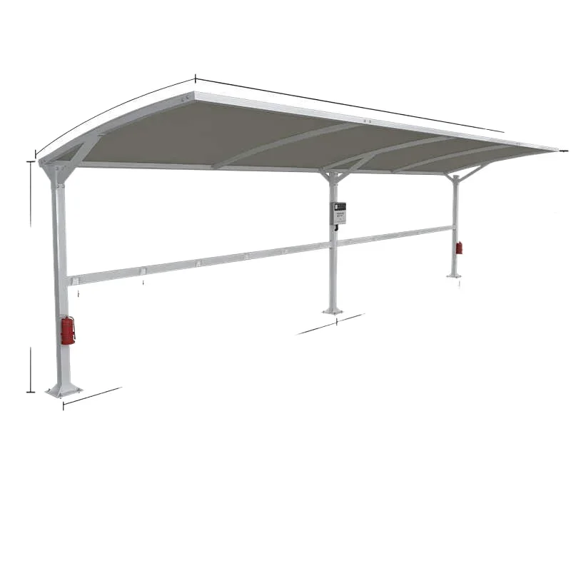Membrane structure parking shed community bicycle shed car shed outdoor landscape charging pile electric
Membrane structure parking shed community bicycle shed car shed outdoor landscape charging pile electric