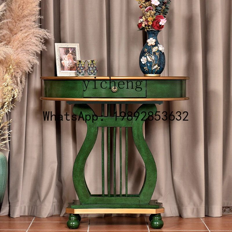 American country solid wood corner few living room TV sofa edge few European high flower few
American country solid wood corner few living room TV sofa edge few European high flower few