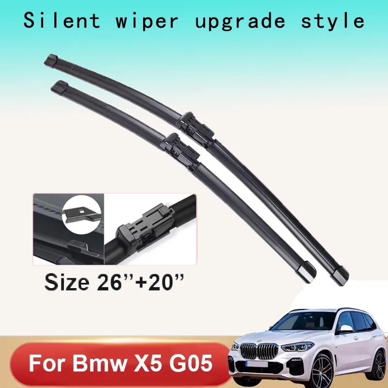 TONLINKER Car Wiper Blades For Bmw X5 G05 2018 2019 2020 2021 2022 Car Accessories Front Windscreen Wiper Blade Brushes Cutter
TONLINKER Car Wiper Blades For Bmw X5 G05 2018 2019 2020 2021 2022 Car Accessories Front Windscreen Wiper Blade Brushes Cutter