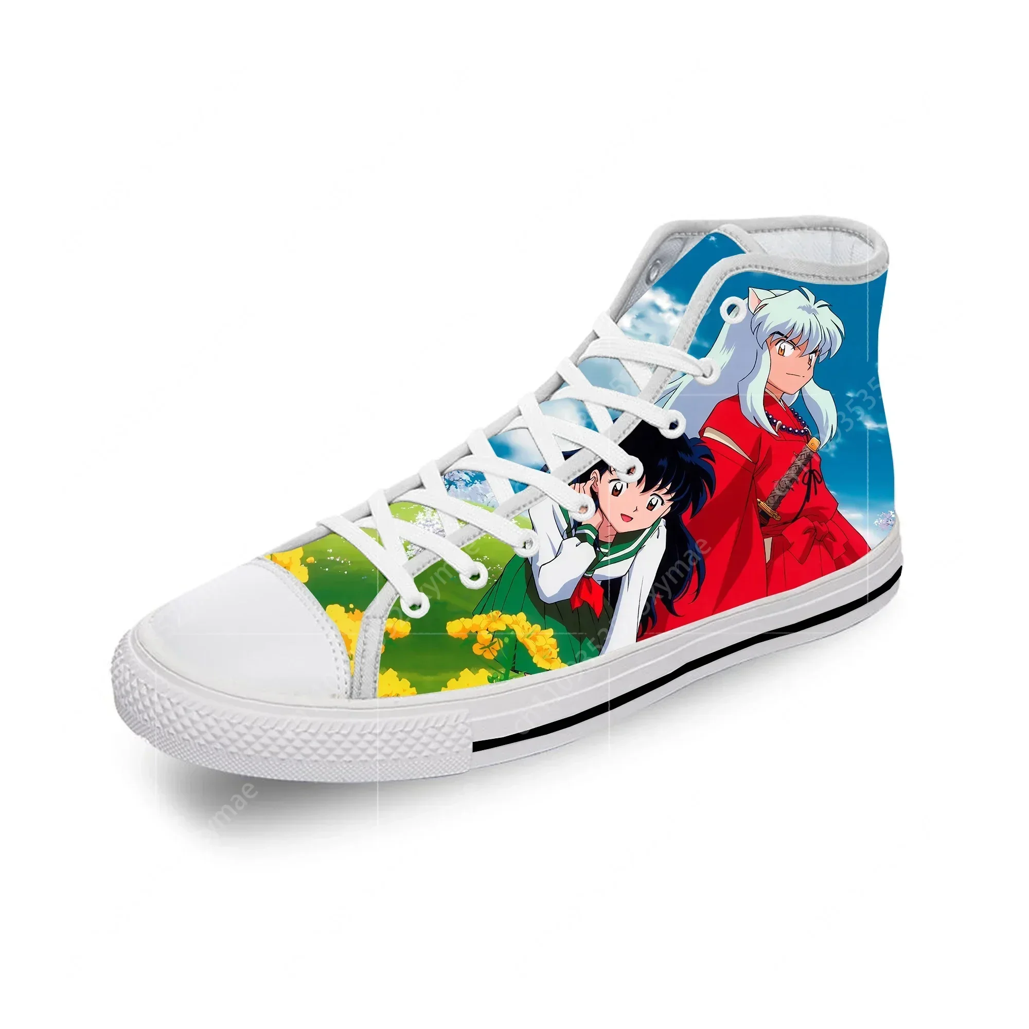 Japanese Anime Manga Inuyasha Funny Fashion Casual Cloth Shoes High Top Lightweight Breathable 3D Printed Men Women Sneakers
Japanese Anime Manga Inuyasha Funny Fashion Casual Cloth Shoes High Top Lightweight Breathable 3D Printed Men Women Sneakers