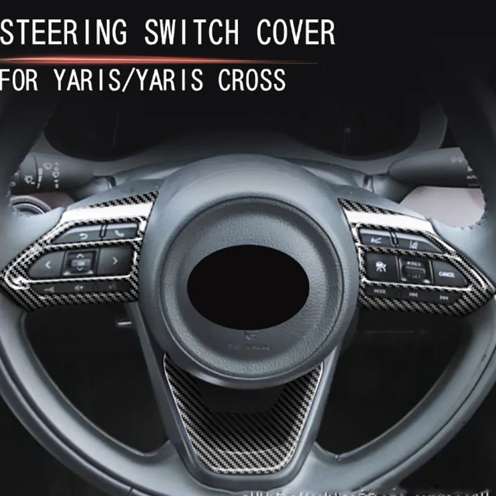 Car Accessories 2023 Carbon Fiber Steering Wheel Strip Cover Trim Auto Parts For Toyota Yaris 2024 Cross Protector Stickers
Car Accessories 2023 Carbon Fiber Steering Wheel Strip Cover Trim Auto Parts For Toyota Yaris 2024 Cross Protector Stickers