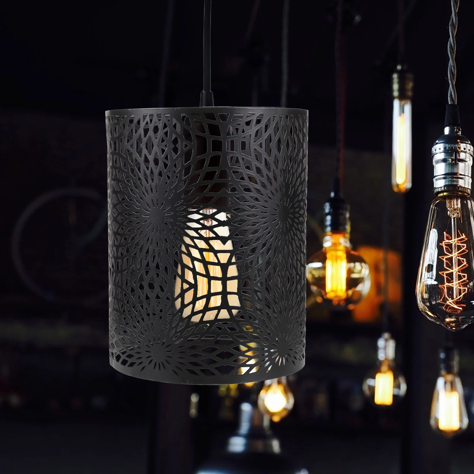 Carved Hollow Out Lampshade Lampshades for Table Wrought Iron Popularity Decorative
Carved Hollow Out Lampshade Lampshades for Table Wrought Iron Popularity Decorative