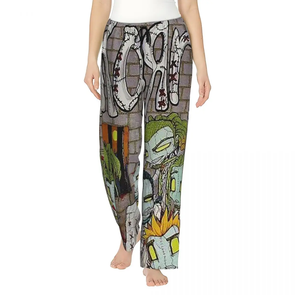 Женские пижамные брюки с логотипом рок-группы Korn, для дома и сна, с карманами
Женские пижамные брюки с логотипом рок-группы Korn, для дома и сна, с карманами