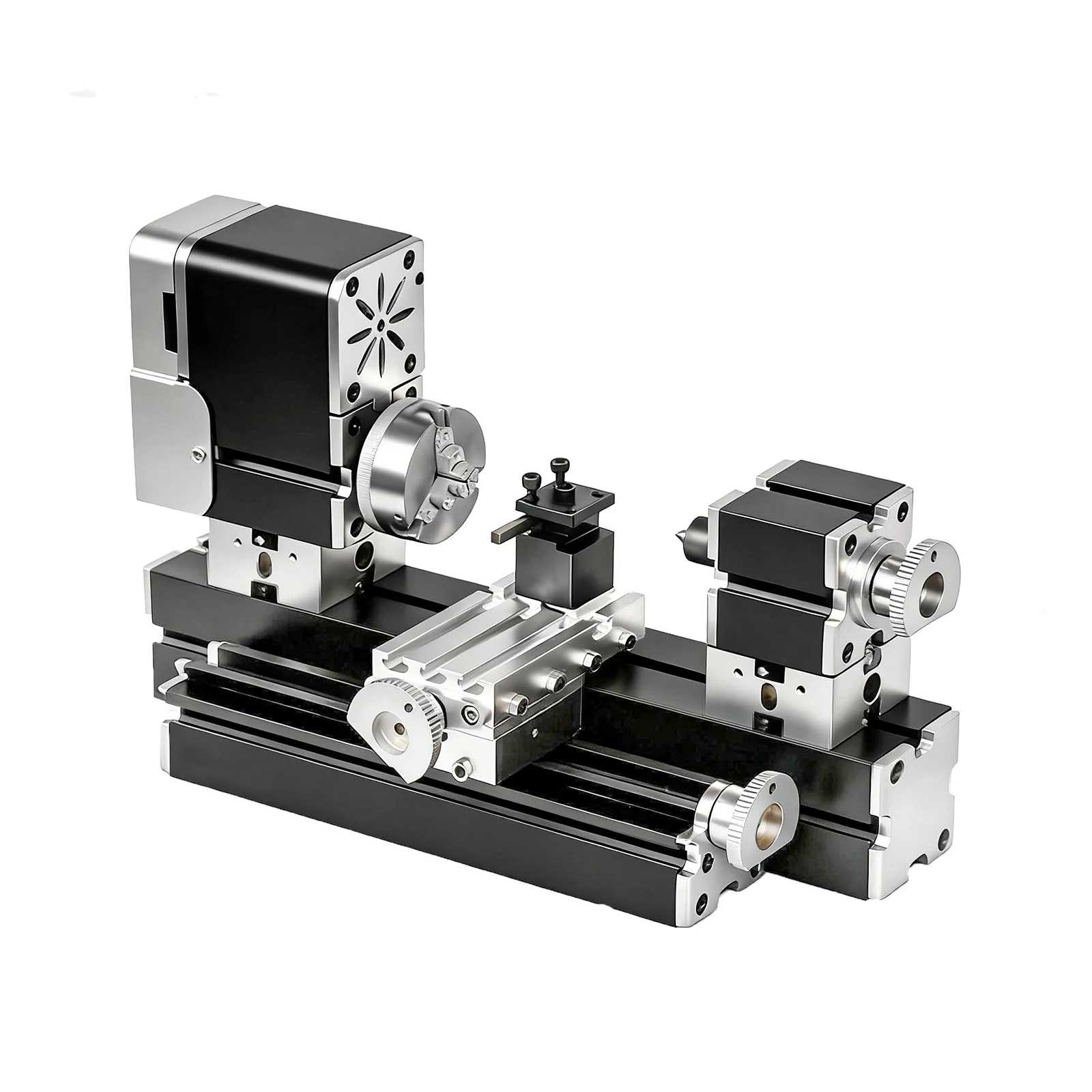 60W 20000RPM Elevated Mini Lathe, All-Metal 0.02mm Precision Lathe Machine for Wood & Soft Metal (Aluminum, Copper) Turning, DIY
60W 20000RPM Elevated Mini Lathe, All-Metal 0.02mm Precision Lathe Machine for Wood & Soft Metal (Aluminum, Copper) Turning, DIY