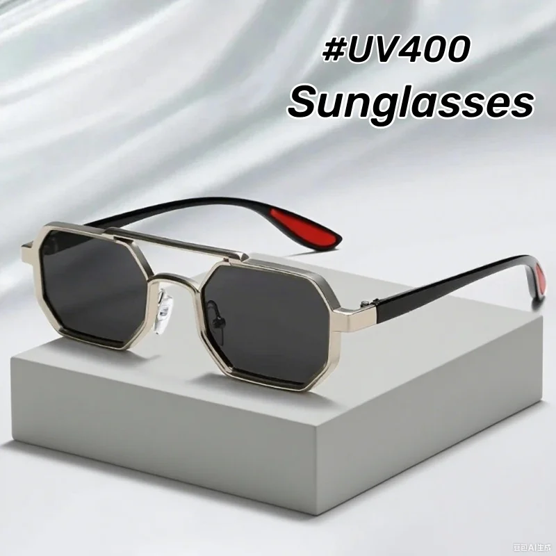 Fashionable Metal Large Frame Sunglasses Cyberpunk Men and Women Driving Glasses Outdoor UV Protection Ins Trend Sunglasses
Fashionable Metal Large Frame Sunglasses Cyberpunk Men and Women Driving Glasses Outdoor UV Protection Ins Trend Sunglasses