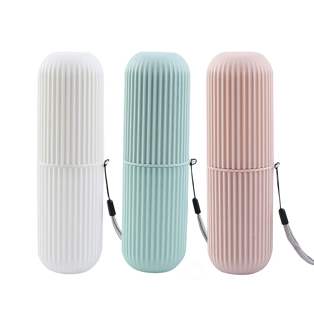 3 Pcs Holder Toothbrush Cup Simple Travel Oral Toothbrush Travel Container Friendly Compact Storage Container
3 Pcs Holder Toothbrush Cup Simple Travel Oral Toothbrush Travel Container Friendly Compact Storage Container