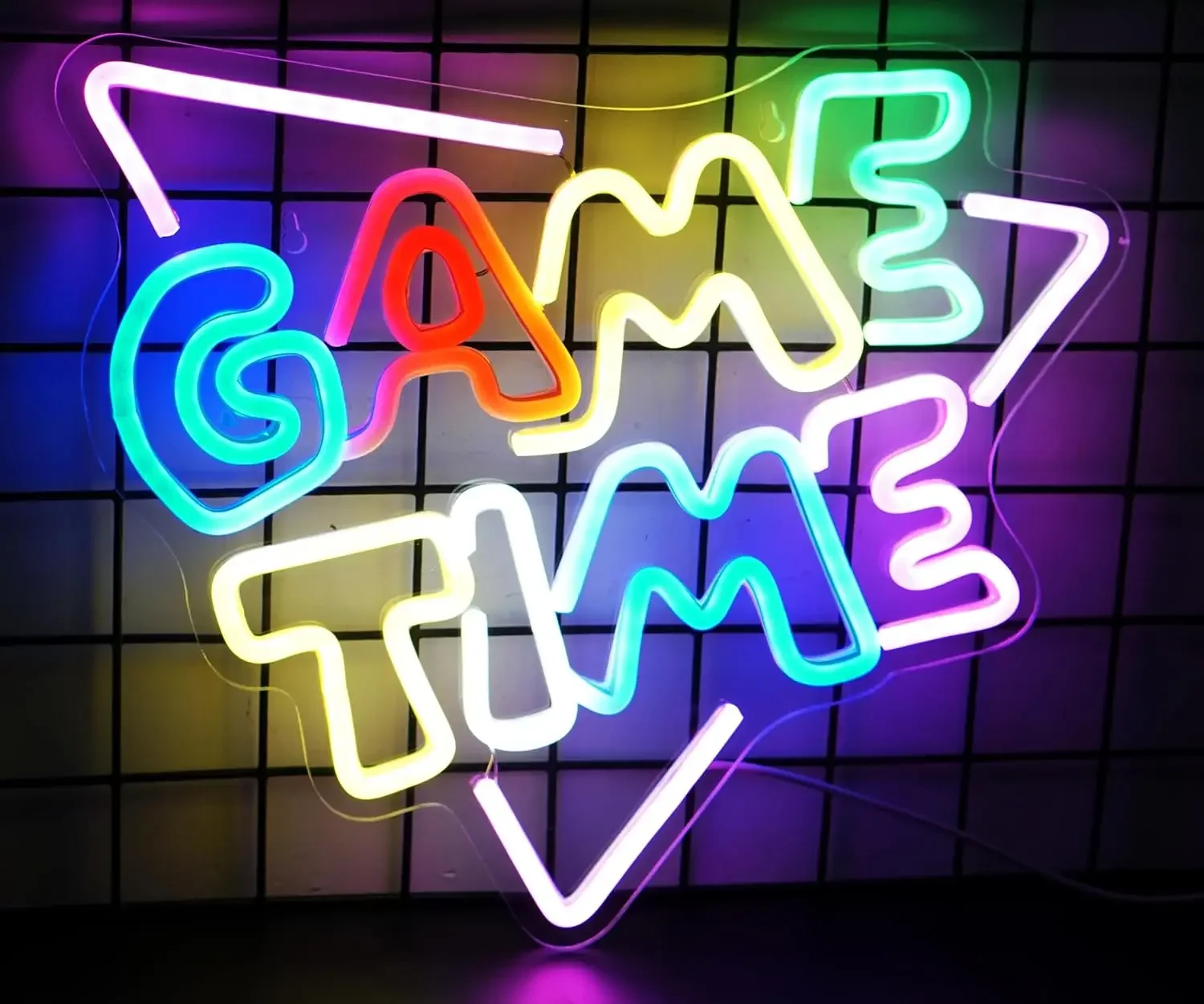 Game Time Neon Signs USB Powered LED Neon Lights for Wall Decor Children Bedroom Bar Livingroom Game Room Decoration Gamer Gifts
Game Time Neon Signs USB Powered LED Neon Lights for Wall Decor Children Bedroom Bar Livingroom Game Room Decoration Gamer Gifts