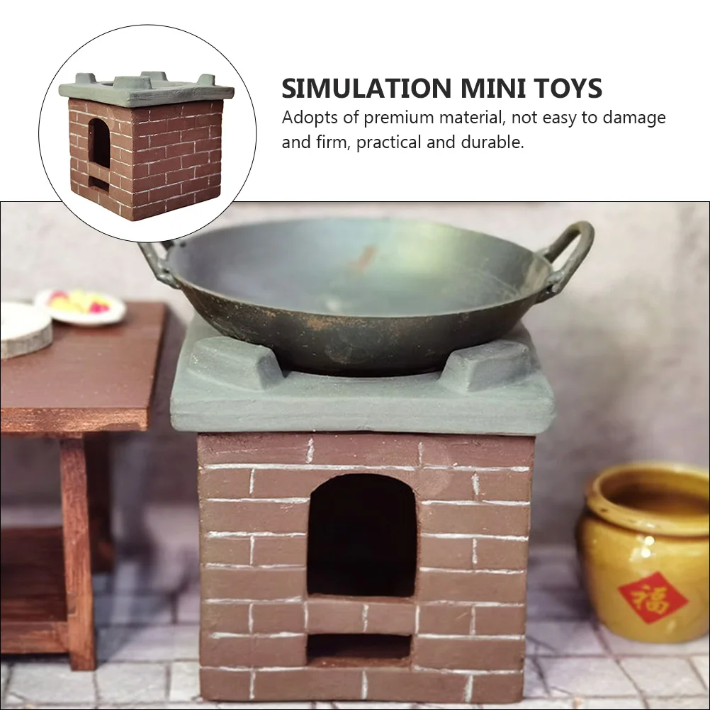 1PC Mini Ceramic Hearth Model Dollhouse Decoration Simulation Stove Accessories for Miniature House Home nament Retro Compact
1PC Mini Ceramic Hearth Model Dollhouse Decoration Simulation Stove Accessories for Miniature House Home nament Retro Compact
